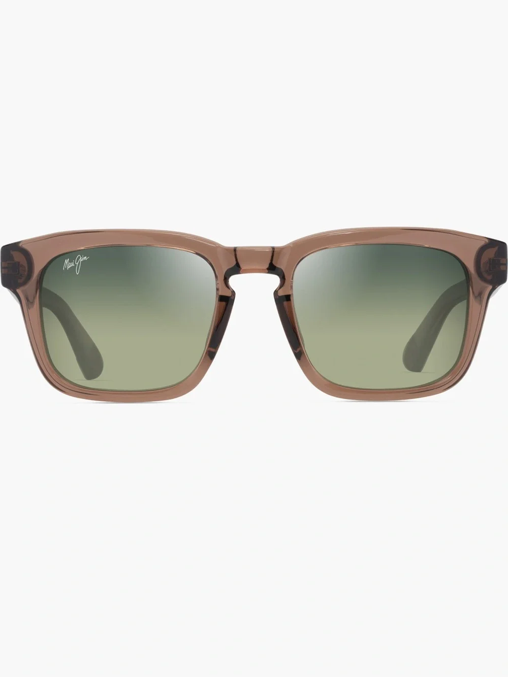Maui Jim Maluhia Polarized Plus2 Sunglasses Shiny Translucent Light Brown